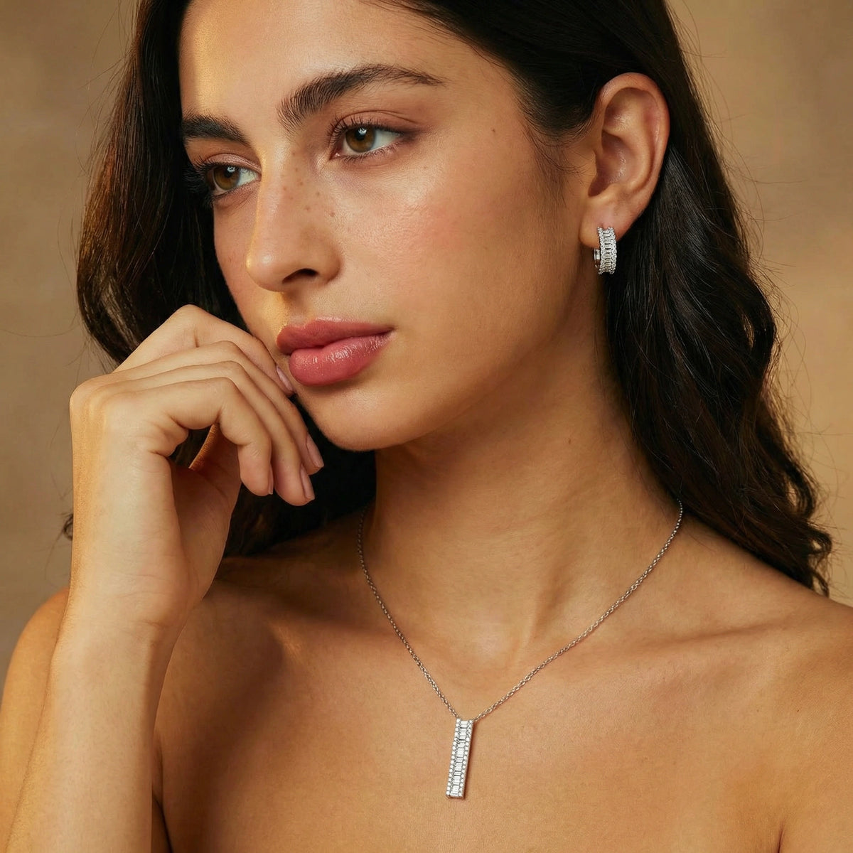 Linear Luxe Schmuckset | Zelvra